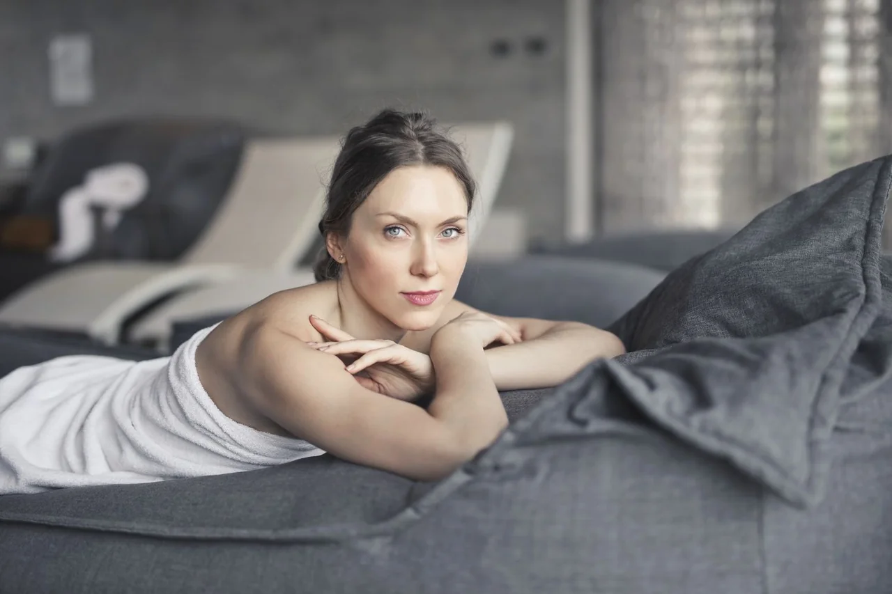 Serene spa moment
